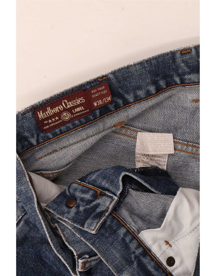 Marlboro Classics Jean droit homme W38 L31 bleu coton