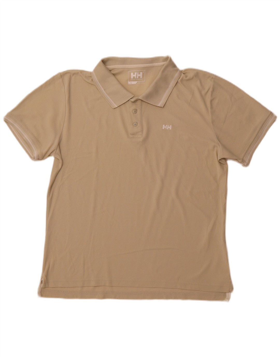 HELLY HANSEN Polo Homme Large Beige Polyamide