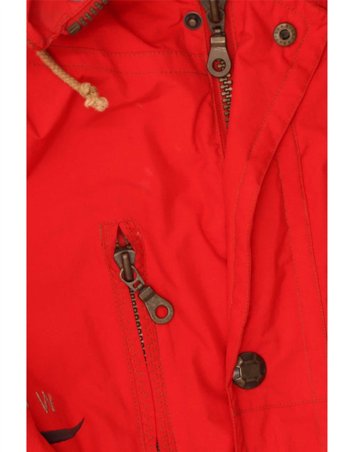 veste utilitaire homme vintage IT 54 2XL Polyamide Rouge