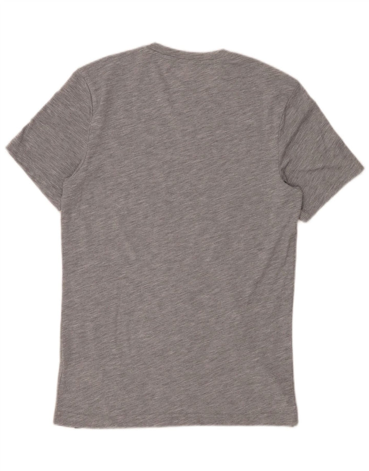 REEBOK T-Shirt Graphique Homme Petit Gris Moucheté Polyester