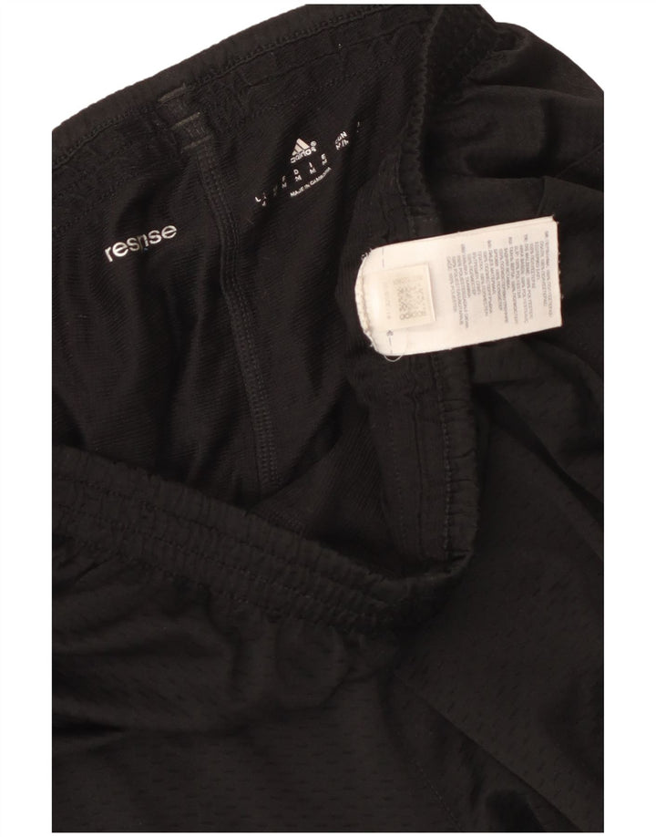 Adidas Short de sport pour homme en polyester noir moyen