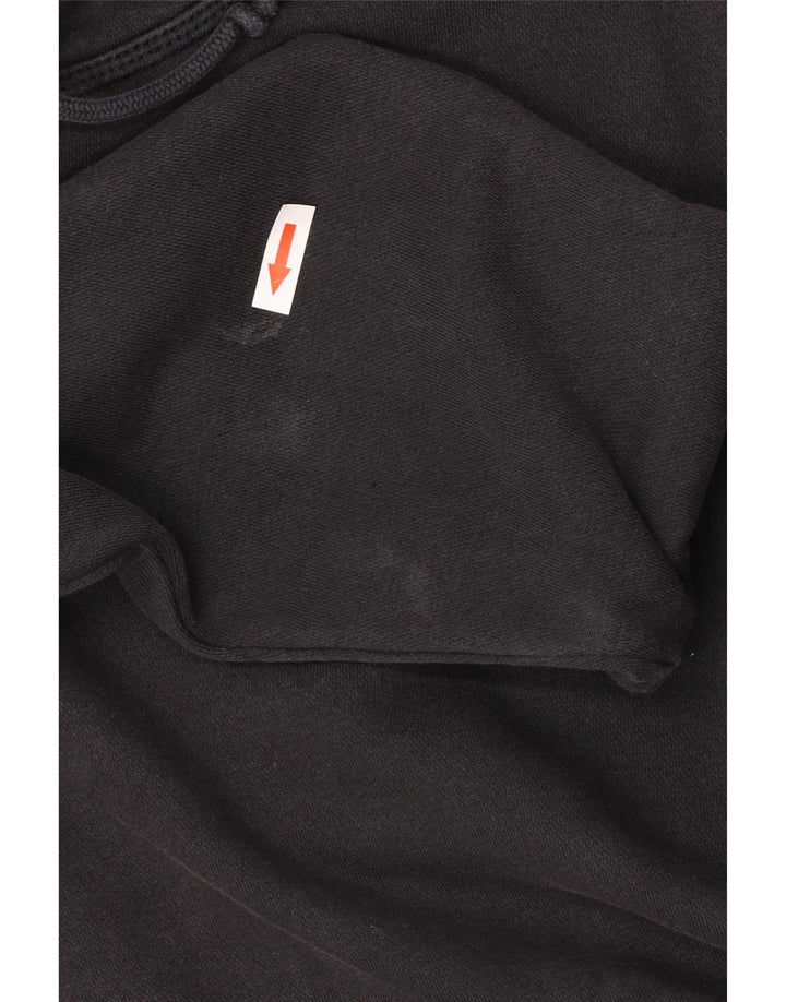 Nike Pull à capuche pour homme en coton noir moyen