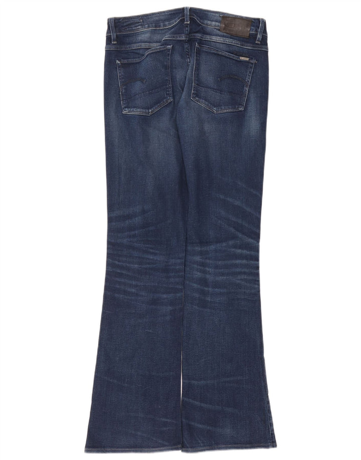 G-Star Femme 3301 Jean Évasé W29 L32 Bleu Marine Coton
