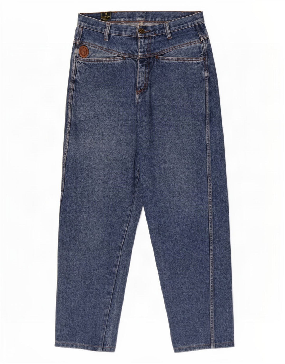 Femme Trussardi Jean Fuselé W30 L29 Bleu