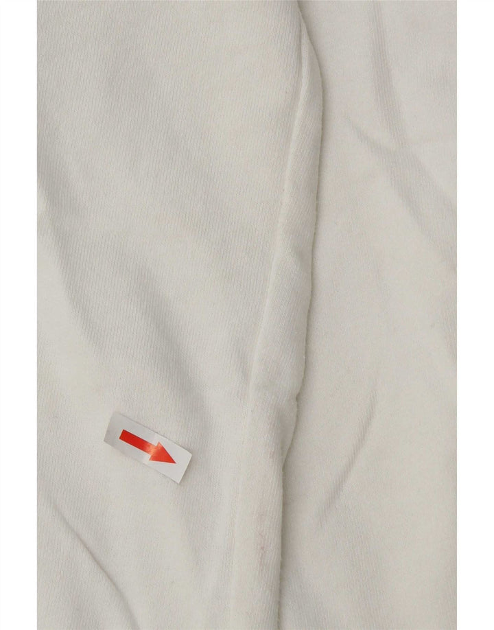 Asics Veste de survêtement pour homme Grand coton color block blanc