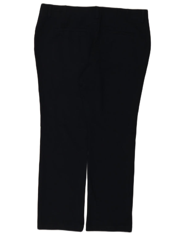 Lee Pantalon droit décontracté pour femme US 16 2XL W38 L29 Bleu marine Rayonne