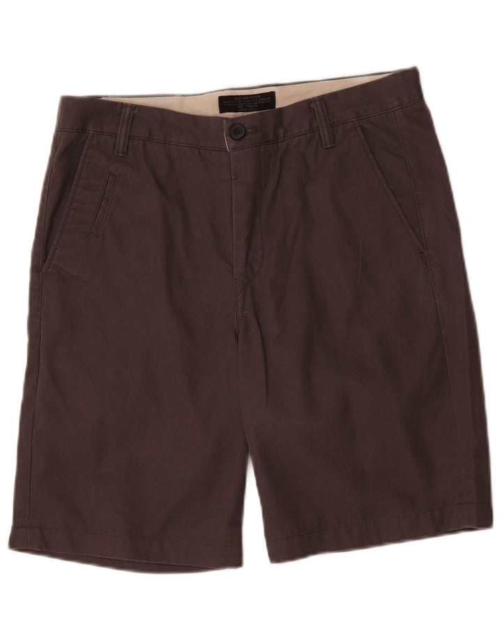 All Saints Short Chino W30 Homme Marron Moyen Coton