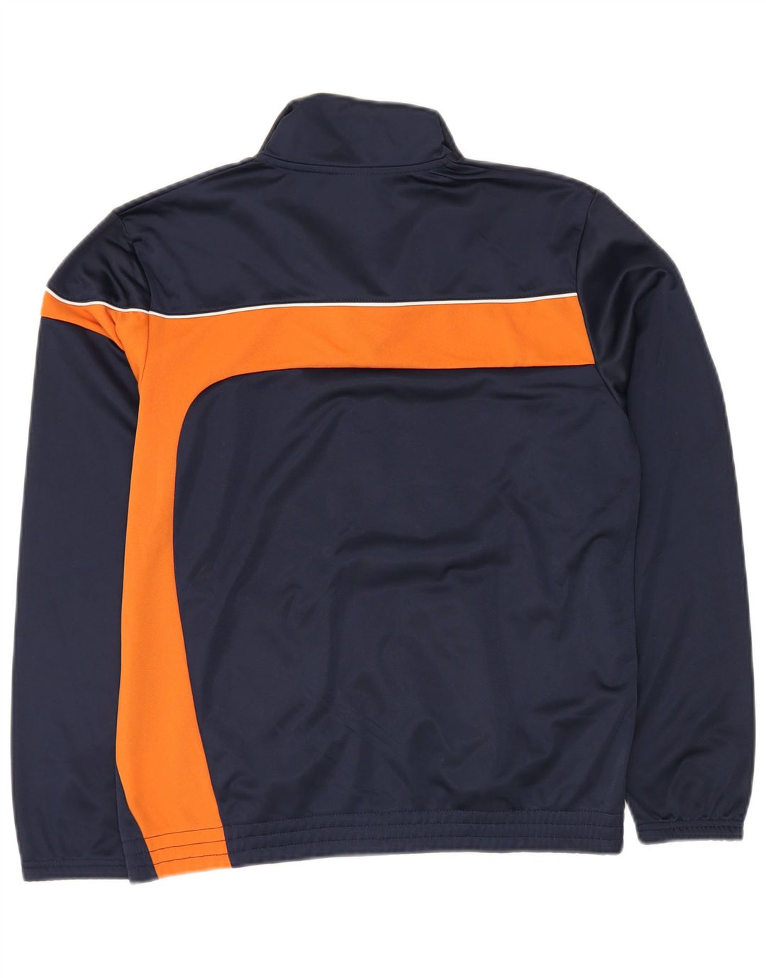 ASICS Veste de survêtement pour homme en polyester color block bleu marine moyen