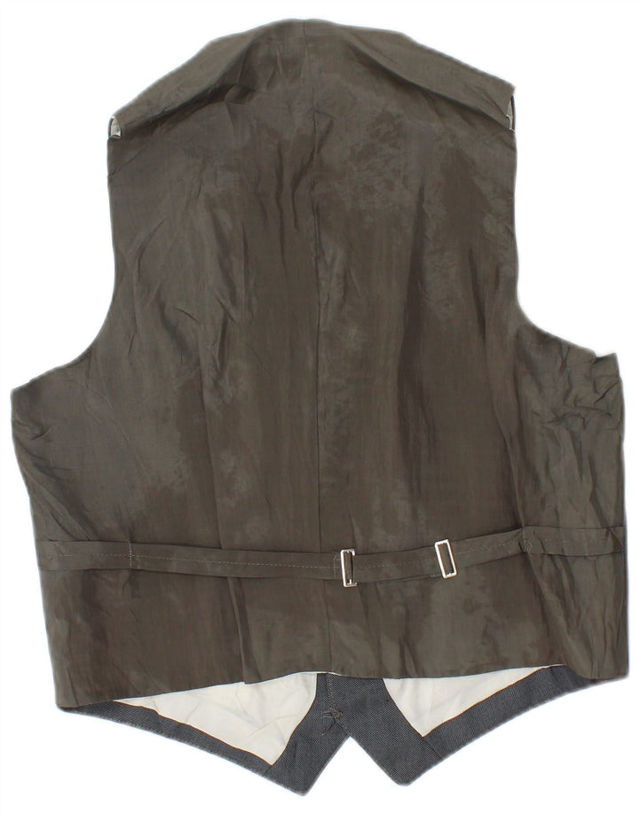 gilet homme vintage petit gris