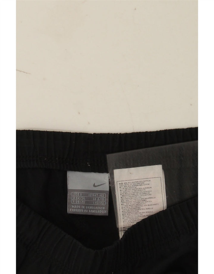 Nike Pantalon de survêtement pour femme UK 8/10 Small Noir Polyester
