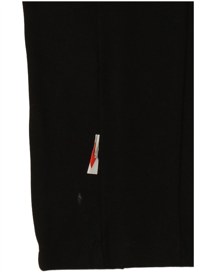 Zara Leggings Femme UK 12 Medium Noir Viscose