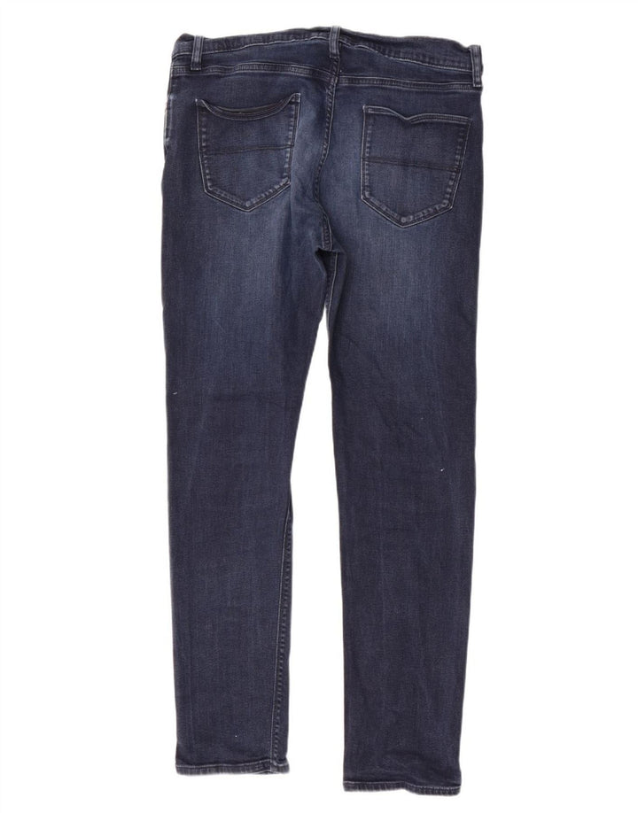 Marks & Spencer Jean Slim Homme W36 L33 Bleu Marine Coton