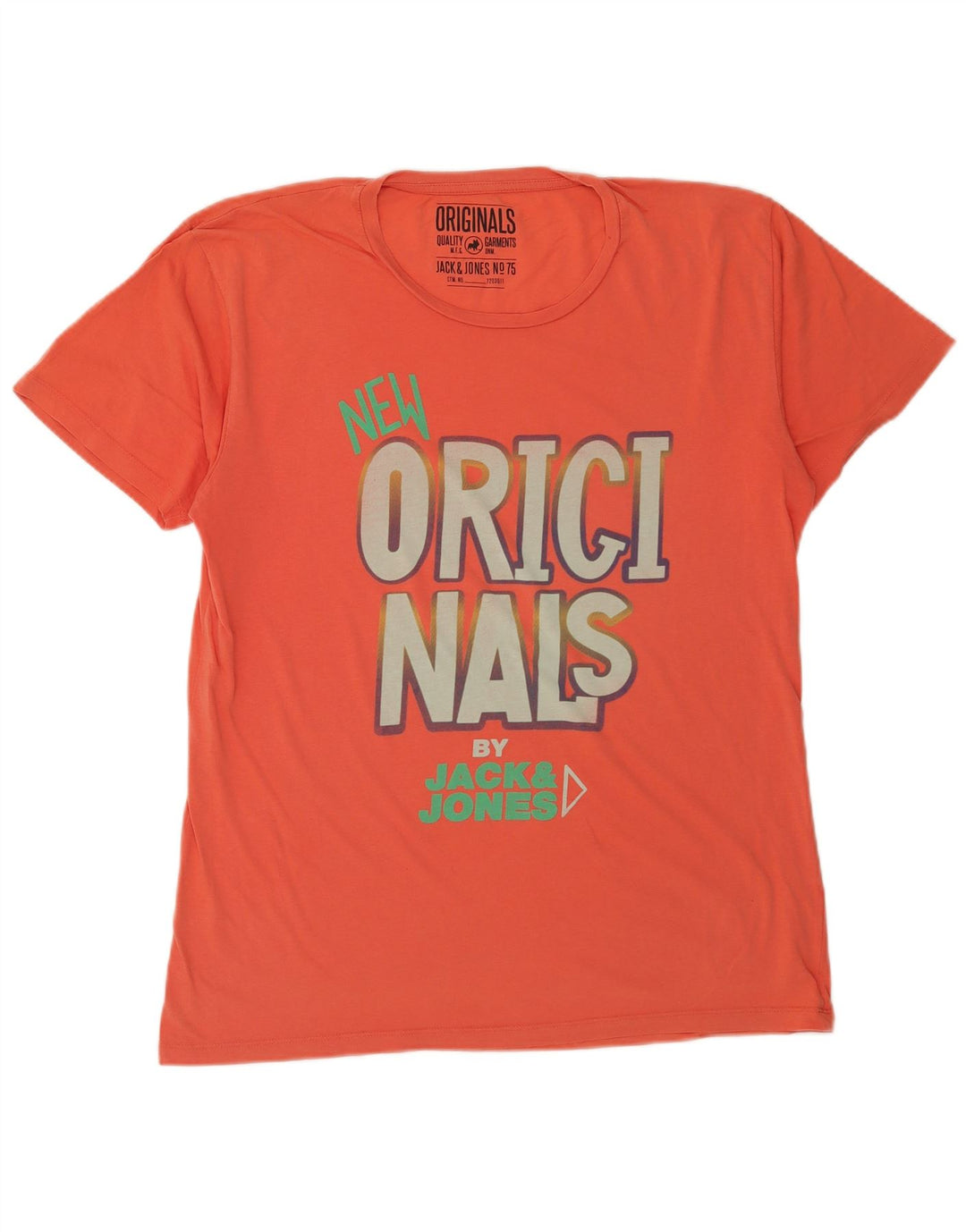 Jack & Jones T-shirt graphique pour homme 2XL Orange