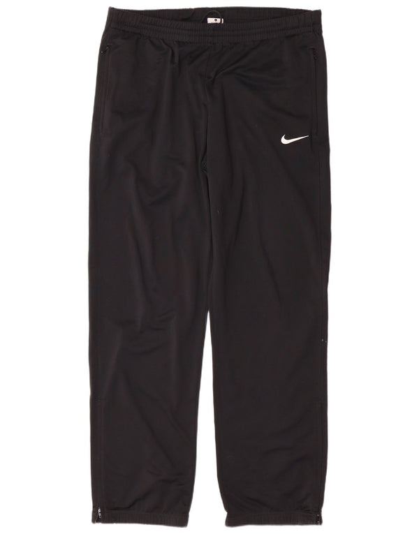 NIKE Pantalon de survêtement pour hommes Large Noir Polyester
