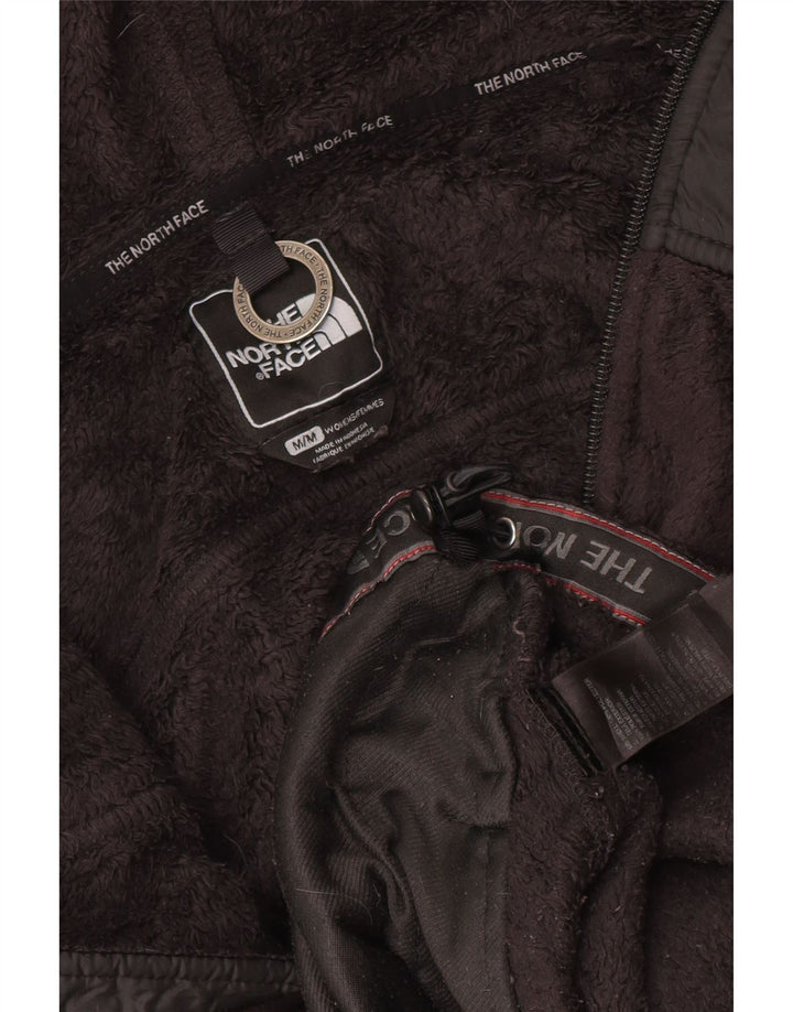 The North Face Veste polaire à capuche pour femme UK 12 Medium Noir Polyester