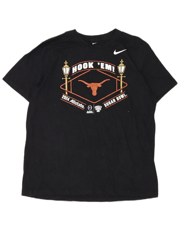 Nike T-shirt graphique pour homme XL en coton noir