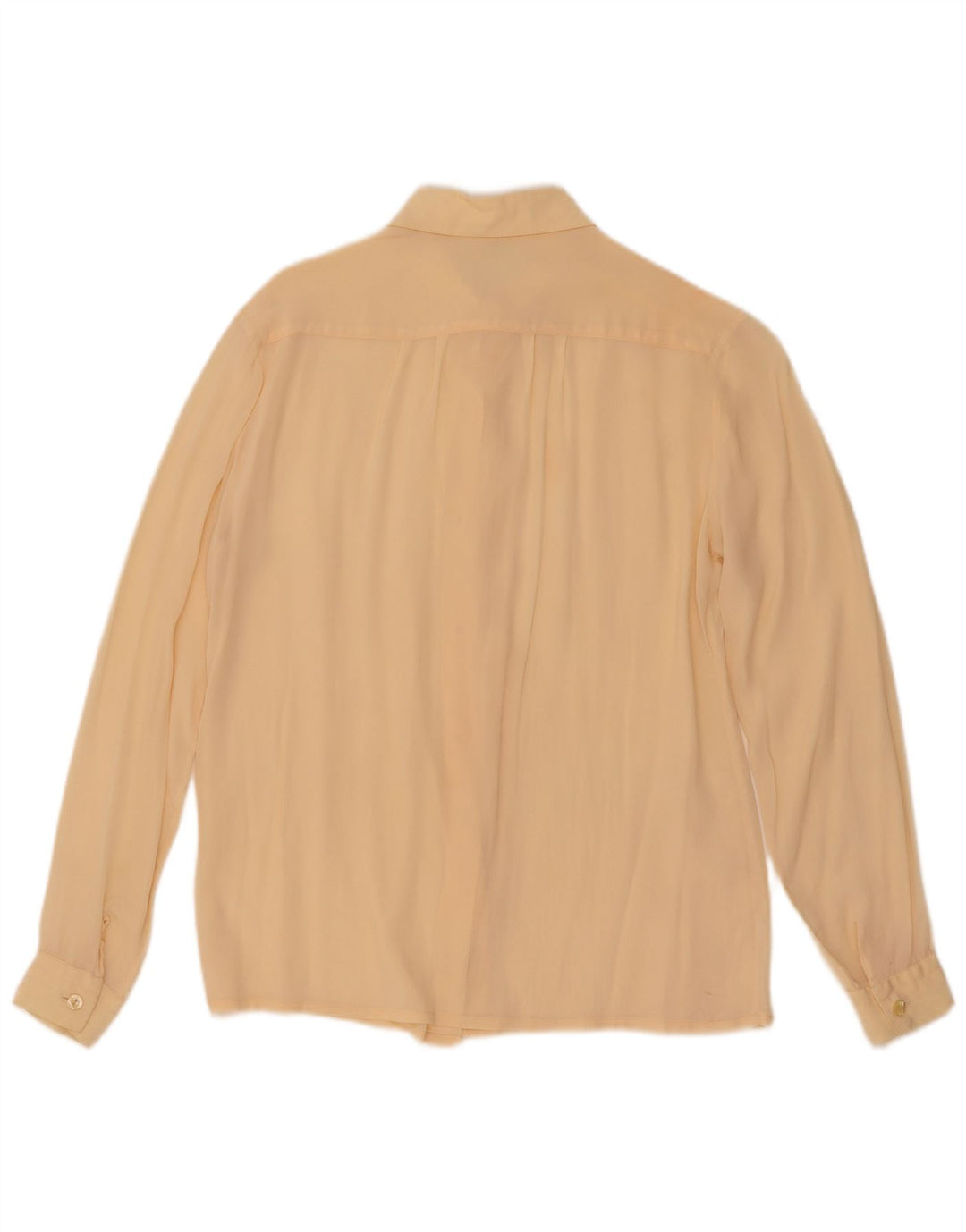 Chemisier chemise femme vintage UK 16 Grand Beige