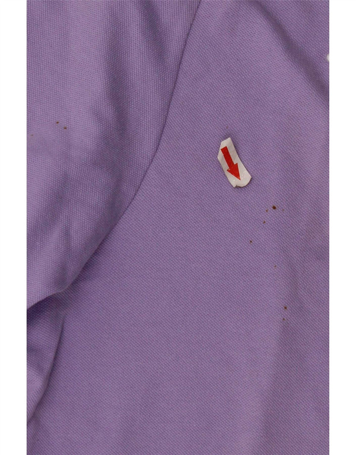 Kappa Polo Homme Violet Moyen Coton
