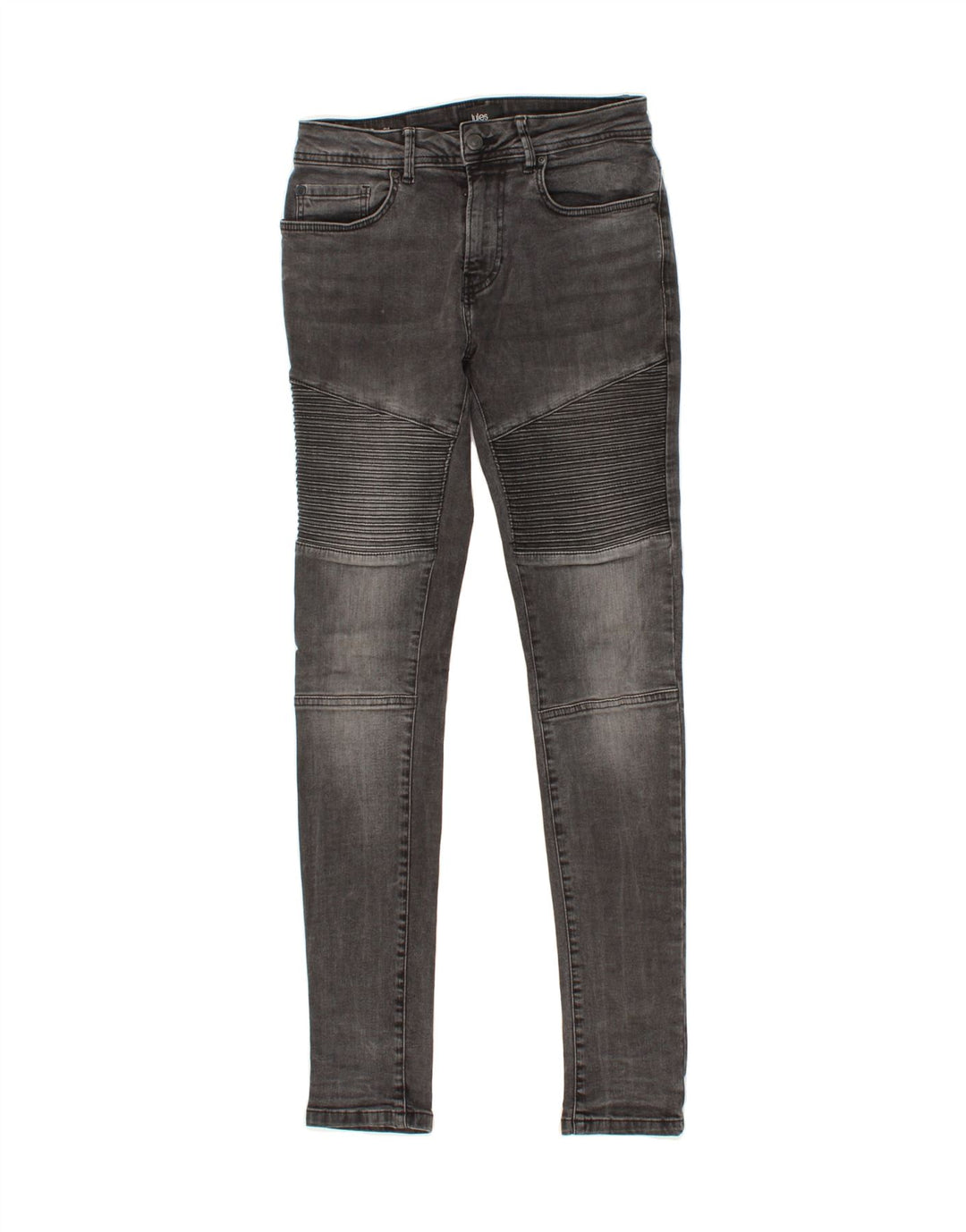 JULES Mens Skinny Jeans W26 L32 Grey Cotton Vintage Jules and Second-Hand Jules from Messina Hembry 