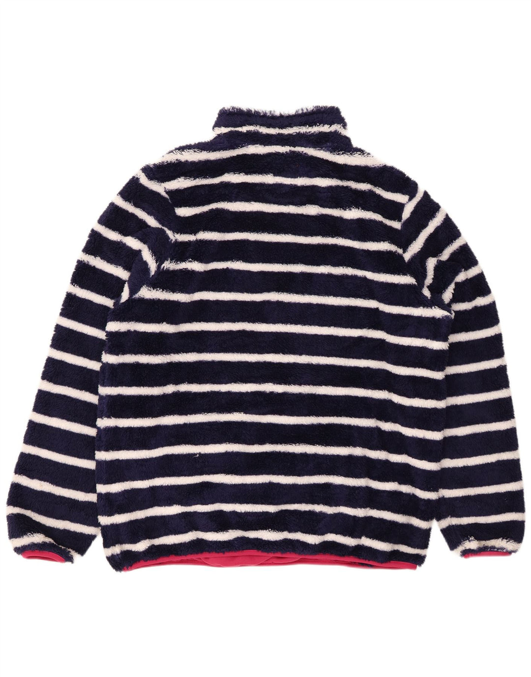 MOUNTAIN WAREHOUSE Pull Polaire Femme UK 18 XL Bleu Marine Rayé