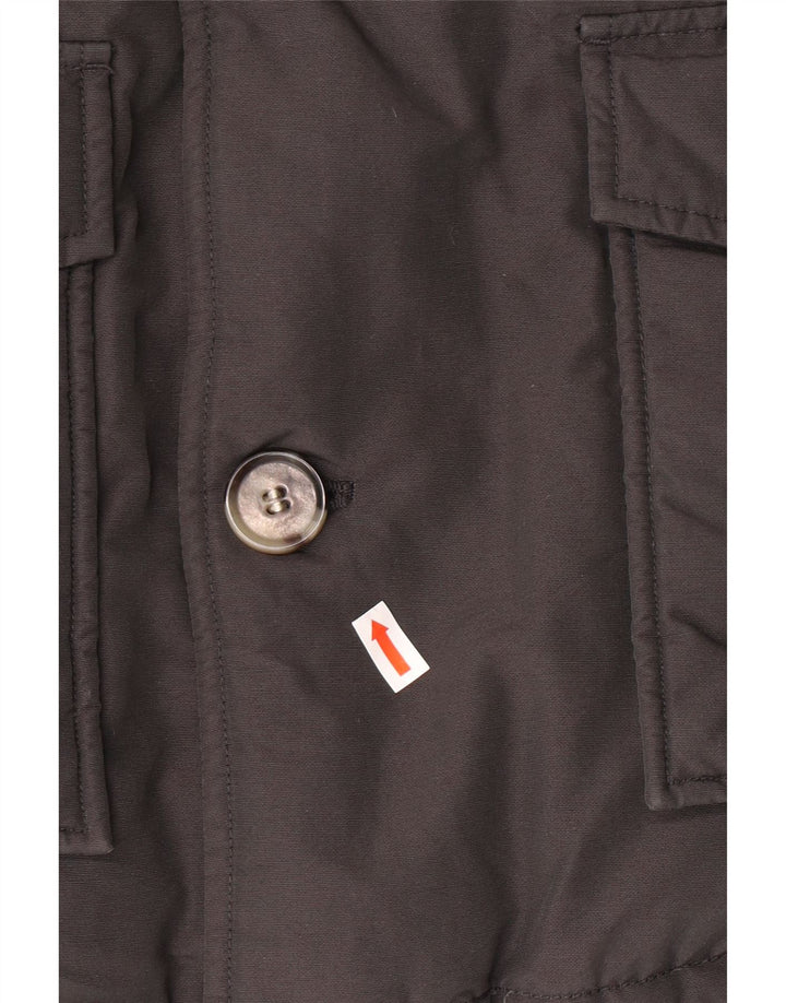 WOOLRICH Manteau rembourré à capuche pour garçon 9-10 ans en coton noir