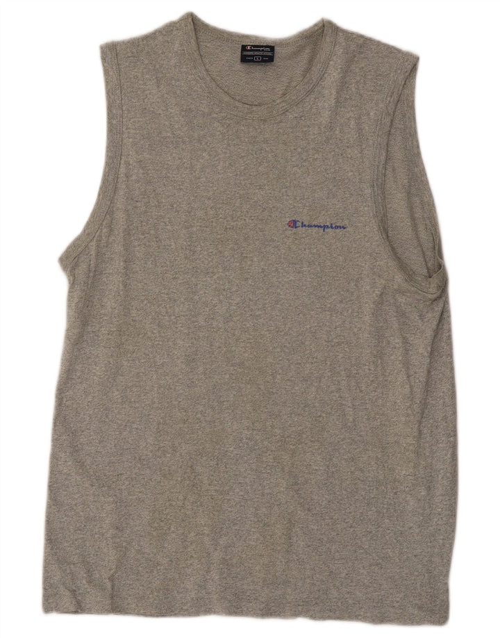 CHAMPION Débardeur Homme Grand Gris Moucheté