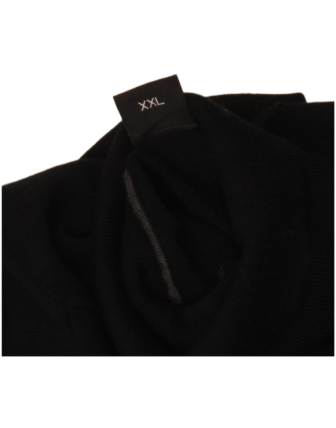 Hugo Boss Pull col roulé pour homme 2XL Laine noire