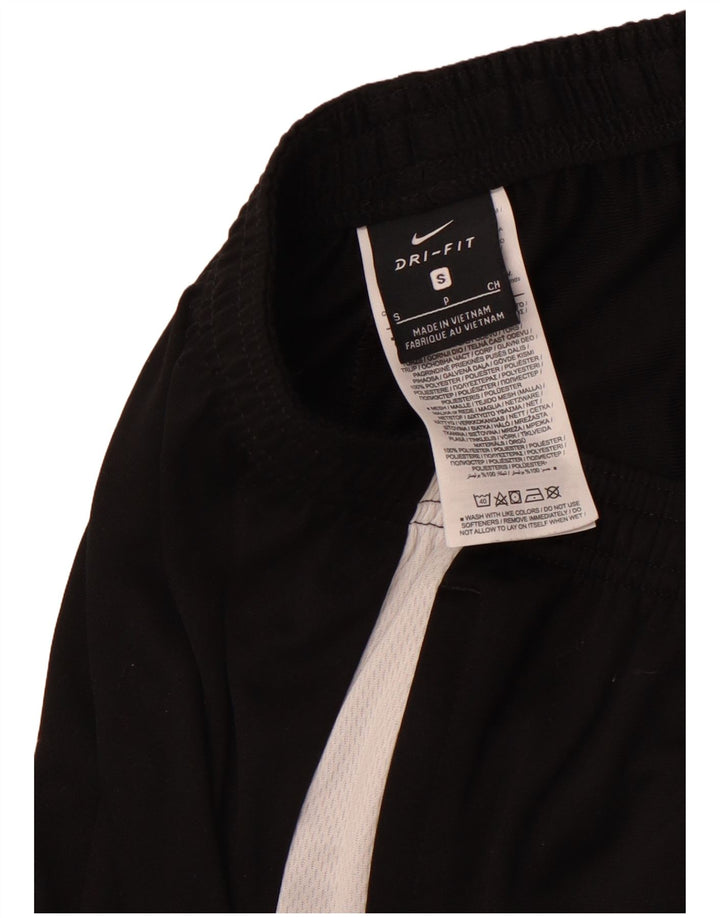 NIKE Pantalon de survêtement Dri Fit pour hommes, petit, noir, polyester color block