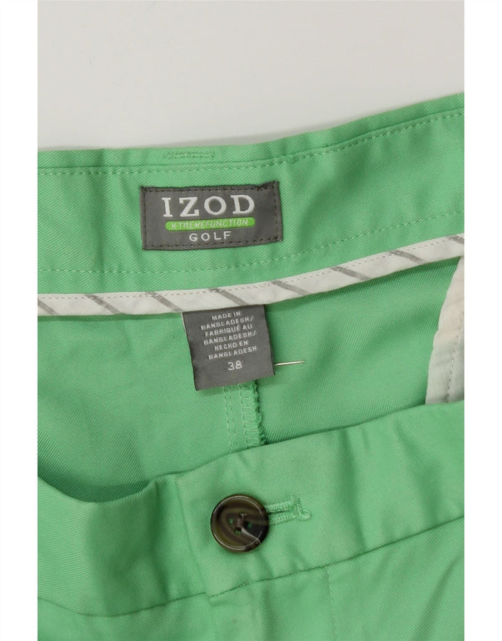 IZOD Short Chino Pegged Homme W38 XL Vert
