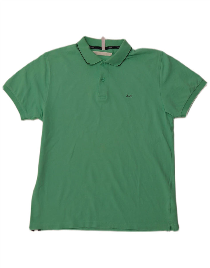 SUNDEK Polo Homme Grand Coton Vert