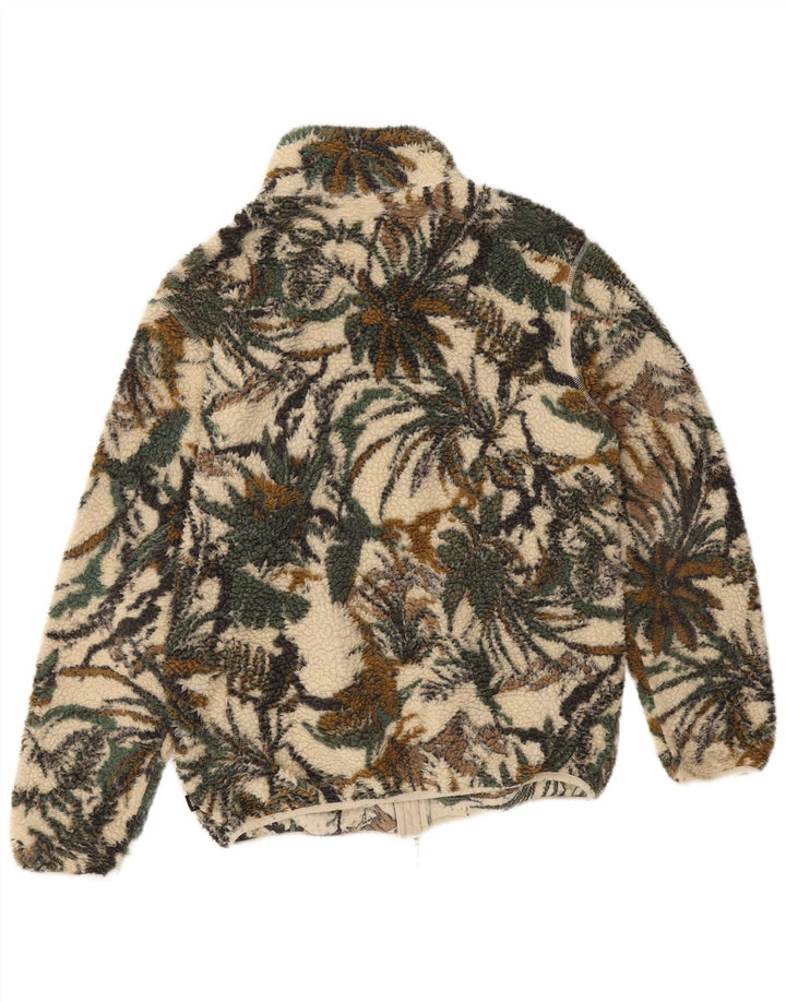 Vans Veste polaire pour homme UK 38 Polyester vert moyen floral