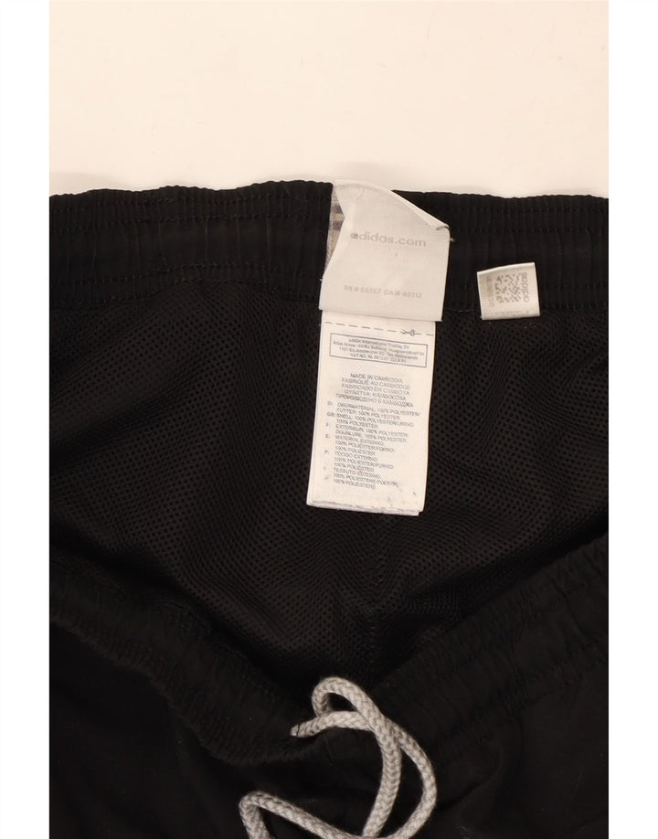 Adidas Pantalon de survêtement pour homme Pantalon de jogging Petit Noir Polyester