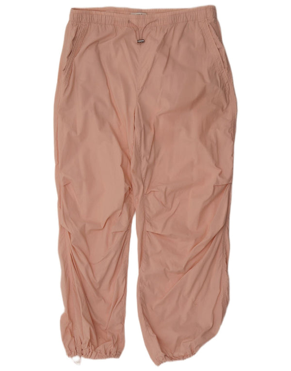 Marks & Spencer Pantalon de jogging décontracté pour femme UK 16 Large W36 L30 Rose