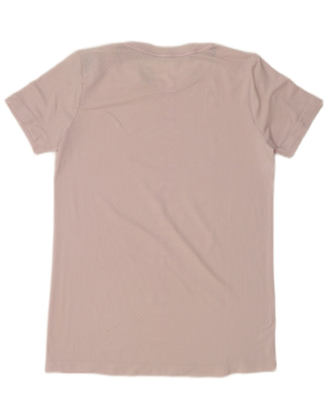 NIKE T-shirt Dri Fit pour femme UK 12 en nylon rose moyen