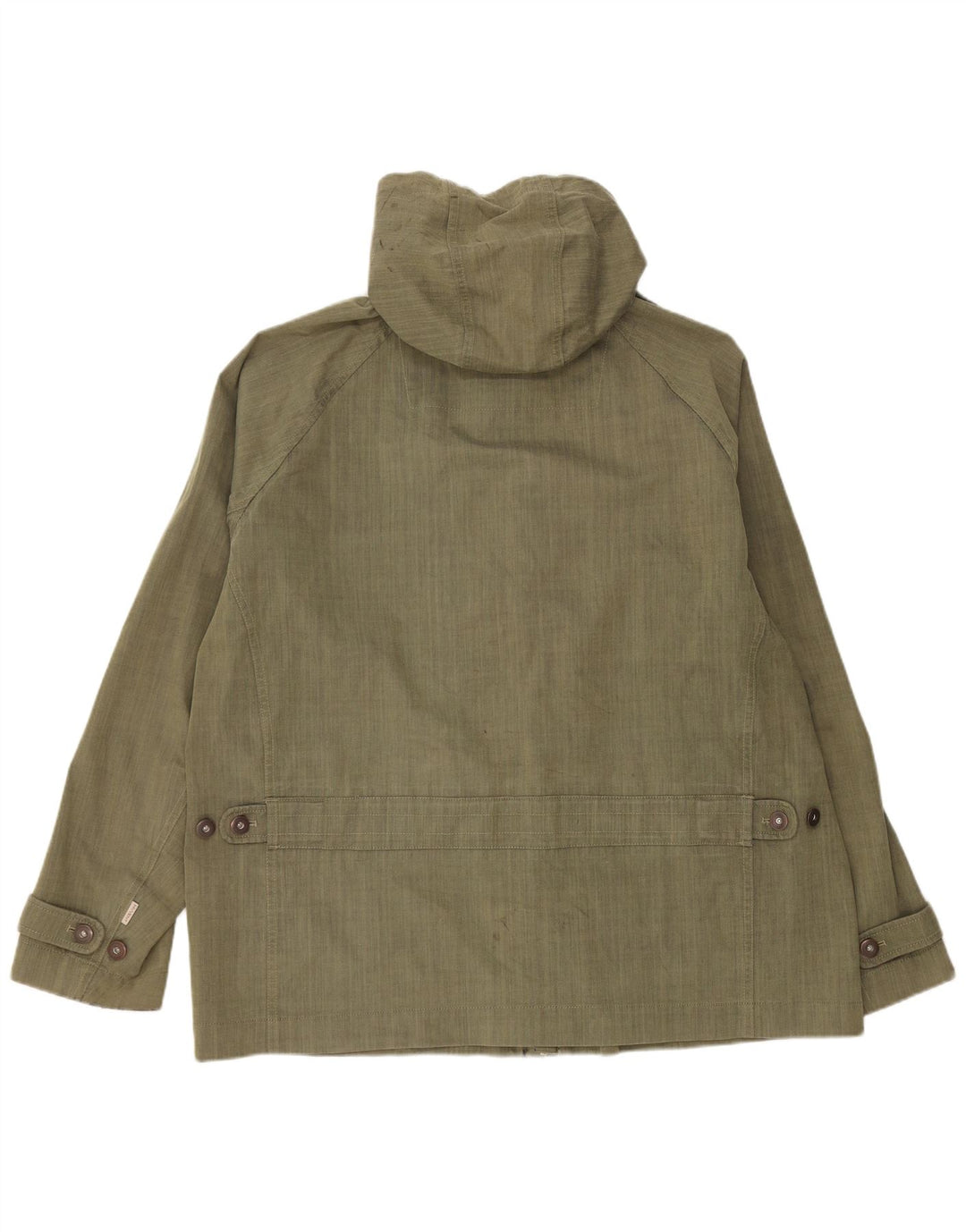 Timberland Veste imperméable à capuche pour homme UK 46 3XL Kaki