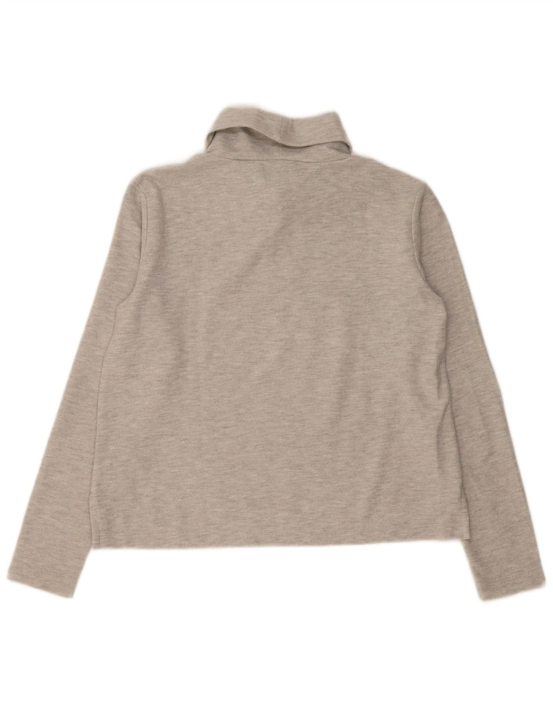 Tommy Hilfiger Pull col roulé pour femme UK 14 Gris moyen Coton