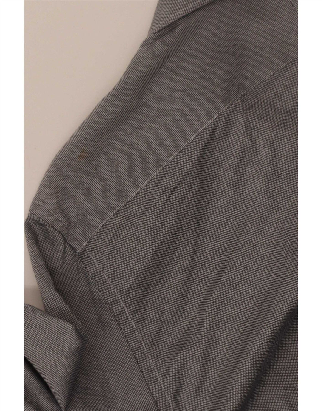 French Connection Chemise Homme Gris Moyen Coton