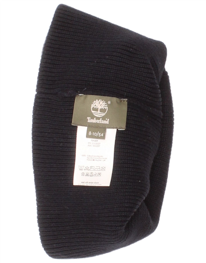 Bonnet Timberland Garçon 8-9 ans Coton Bleu Marine