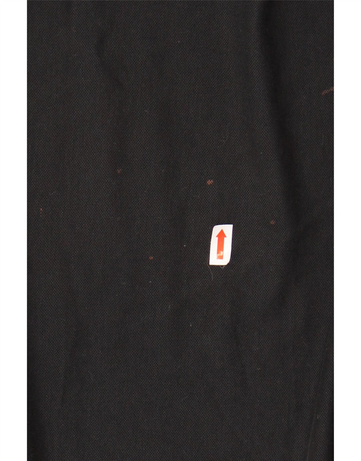 CALVIN KLEIN Polo Homme Large Noir Coton