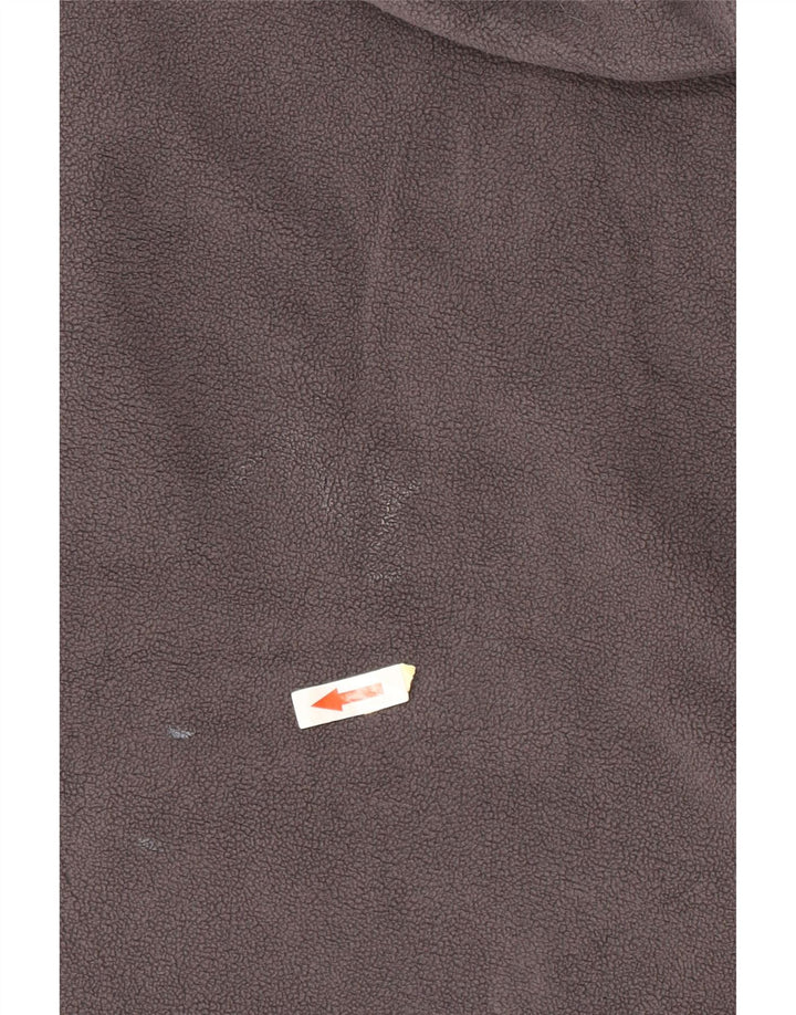 BKE Veste polaire à capuche pour femme UK 14 Gris moyen Colorblock Polyester