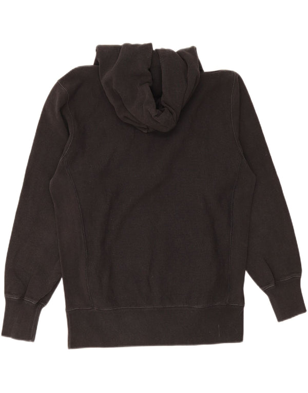 Champion Pull à capuche graphique pour femme UK 16 Large Noir