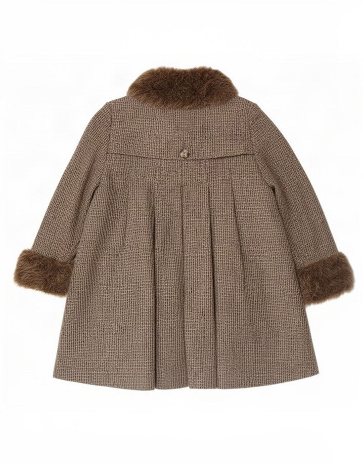 Topshop Manteau Femme UK 44 Large Gris Polyester