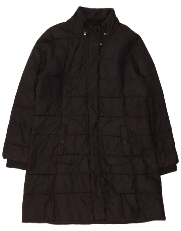 Barbour Manteau rembourré pour femme UK 16 Large Noir