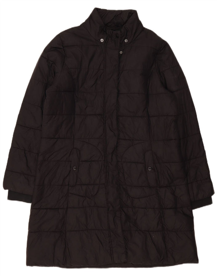 Barbour Manteau rembourré pour femme UK 16 Large Noir