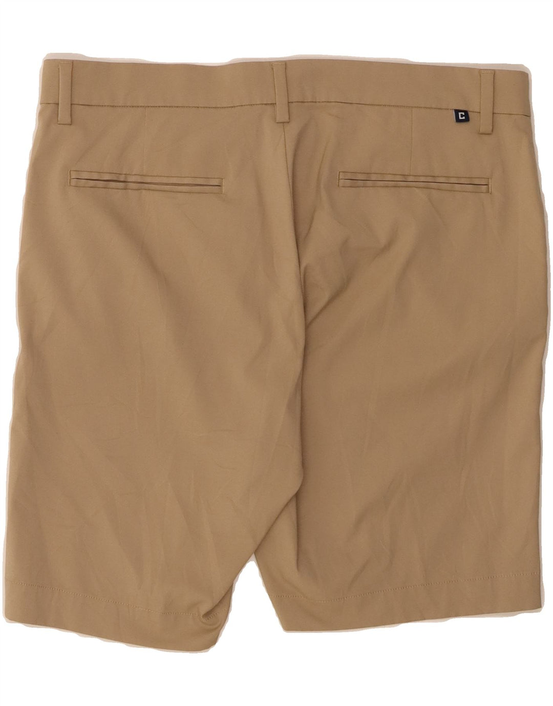 CHAPS Mens Chino Shorts W33 Medium  Brown Polyester Vintage Chaps and Second-Hand Chaps from Messina Hembry 