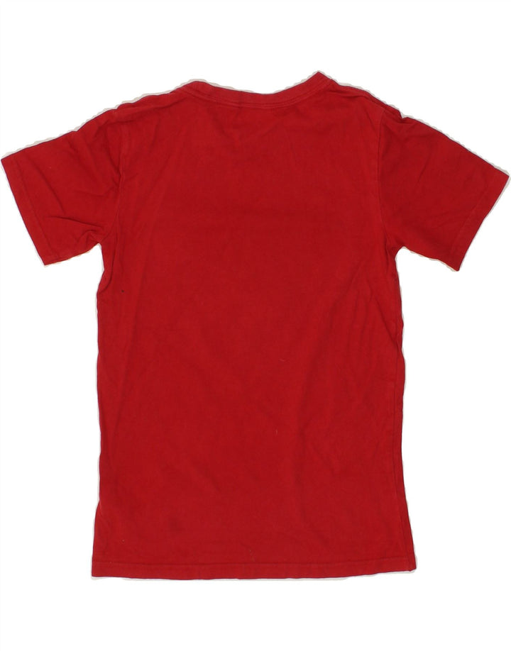 LEVI'S Boys Graphic T-Shirt Top 9-10 Years Medium Red Cotton Vintage Levi's and Second-Hand Levi's from Messina Hembry 