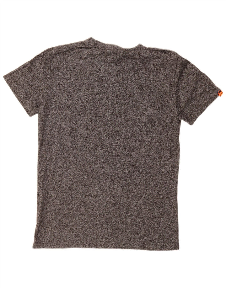 SUPERDRY T-Shirt Graphique Homme Petit Gris Coton