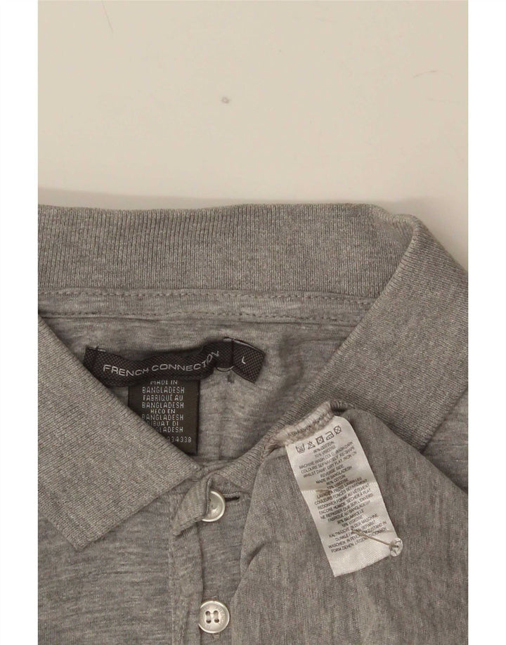 French Connection Polo Homme Grand Gris Coton