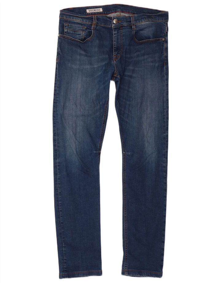 Bikkembergs Jean Slim Homme W34 L32 Bleu