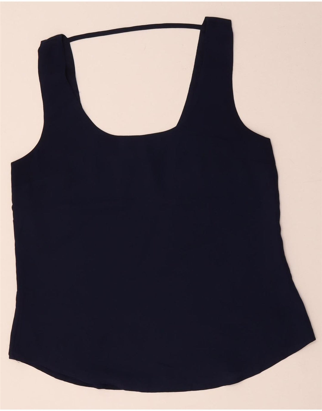 Oasis Chemisier sans manches pour femme UK 10 Small Bleu marine
